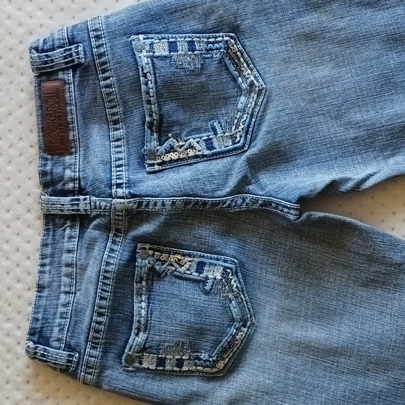 Rock N Roll Cowgirl low-rise long riding Stylish medium wash - Picture 5 of 15